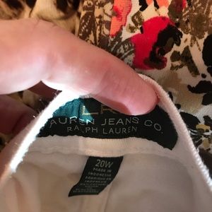 Ralph Lauren Jeans - Ralph Lauren 20w white jeans Ralph Lauren Jeans - Ralph Lauren 20w white jeans